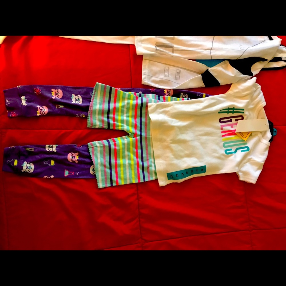 Girls clothing and toy baby